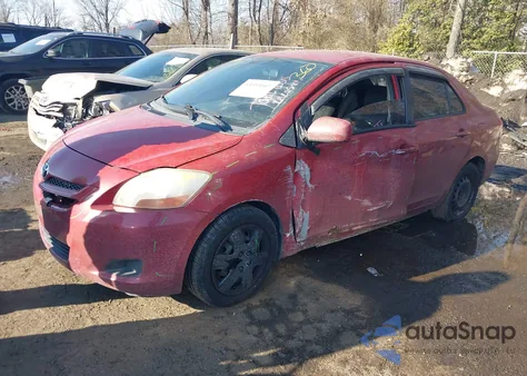 2008 Toyota Yaris z USA, uszkodzony, nr VIN JTDBT903881260909
